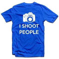 Рубашка "I shoot people" цена и информация | Оригинальные футболки | kaup24.ee