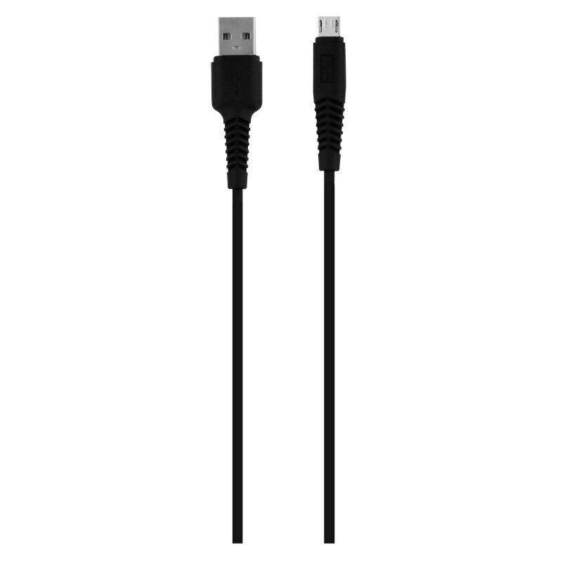 Toti UABCABMICRO2M251-BLK USB Micro USB, 2m цена и информация | Mobiiltelefonide kaablid | kaup24.ee