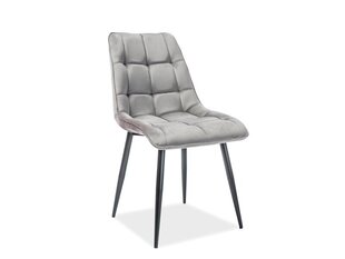 4 tooli komplekt Signal Meble Chic, hall hind ja info | Söögilaua toolid, köögitoolid | kaup24.ee