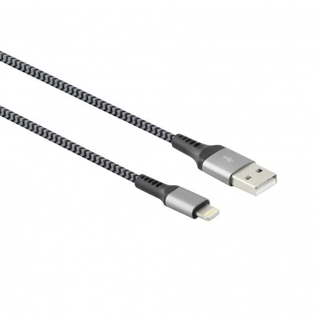 Toti UABCABNMFI2M250-BLK USB, 2m цена и информация | Mobiiltelefonide kaablid | kaup24.ee