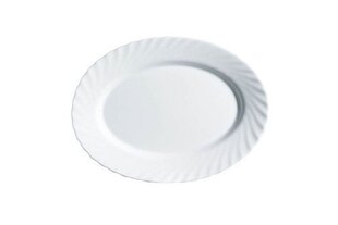 Luminarc тарелка 35см TRIANON овальная цена и информация | Посуда, тарелки, обеденные сервизы | kaup24.ee