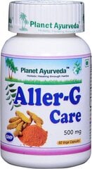 Пищевая добавка Planet Ayurveda™ Aller-G, 60 капсул цена и информация | Витамины, пищевые добавки, препараты для хорошего самочувствия | kaup24.ee