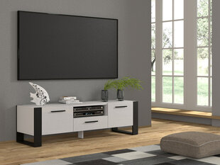 ТВ столик Nuka 160, белый цена и информация | Тумбы под телевизор | kaup24.ee