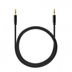 Toti 1M220-BLK, 3.5 mm, 1 m hind ja info | Mobiiltelefonide kaablid | kaup24.ee