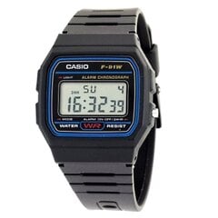 Мужские часы Casio F-91W-1YEF kaina ir informacija | Мужские часы | kaup24.ee