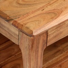 Кофейный столик vidaXL, массив дерева, 88x50x38см цена и информация | Журнальные столики | kaup24.ee