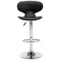 Baaripukid vidaXL, 2 tk, must, kunstnahk hind ja info | Söögilaua toolid, köögitoolid | kaup24.ee