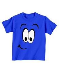 Детская рубашка "Улыбчивое лицо" цена и информация | Оригинальные футболки | kaup24.ee