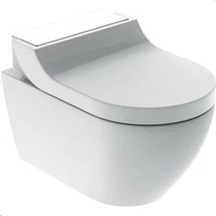 Nutikas seinale paigaldatav WC-pott Geberit AcuaClean Tuma Comfort Rimless bideefunktsiooni ja aeglaselt sulguva kaanega 146.291.SI.1 цена и информация | Унитазы | kaup24.ee