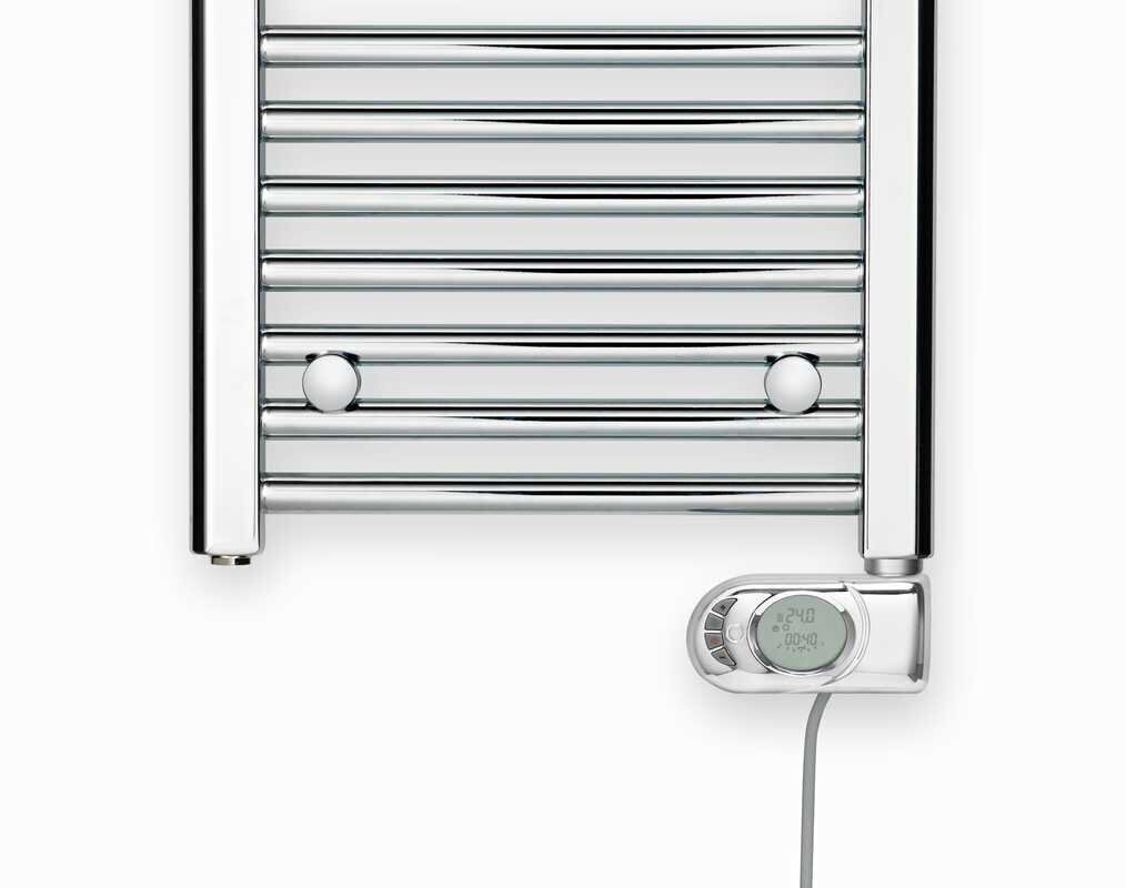 Elektriline vannitoa radiaator Zehnder Aura PBECZ-080-40 / MQ, 80x40cm, kroomi värv цена и информация | Vannitoa radiaatorid ja käterätikuivatid | kaup24.ee