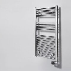 Elektriline vannitoa radiaator Zehnder Aura PBECZ-080-40 / MQ, 80x40cm, kroomi värv цена и информация | Полотенцесушители | kaup24.ee