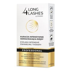 Long 4 Lashes - Ripsmete intensiivravi, Eyelash intensive enhancing therapy Professional 3 ml hind ja info | Ripsmetušid, lauvärvid, silmapliiatsid, seerumid | kaup24.ee