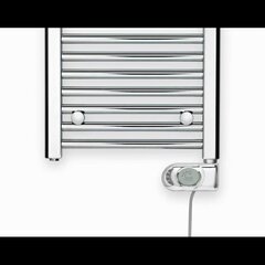 Elektriline vannitoa radiaator Zehnder Aura PBECZ-090-50/MQ, 90x50 cm, kroomi värvi цена и информация | Полотенцесушители | kaup24.ee