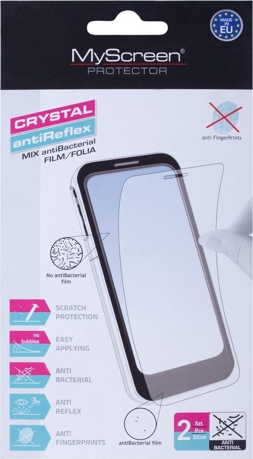 Universaalne kaitsekile Myscreen Crystal sobiv ekraanile 6.4" цена и информация | Ekraani kaitsekiled | kaup24.ee