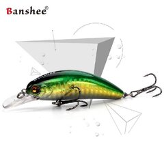 Воблер Banshee Crankbait 45мм 4.7г GO-CM001, зеленый/черный цена и информация | Воблеры, приманки, блесны | kaup24.ee