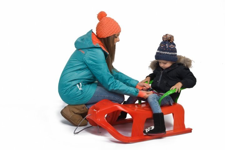 Laste kelk kõrge seljatoega Marmat Snow Star, erinevad värvid цена и информация | Kelgud, lumetuubid ja liulauad | kaup24.ee