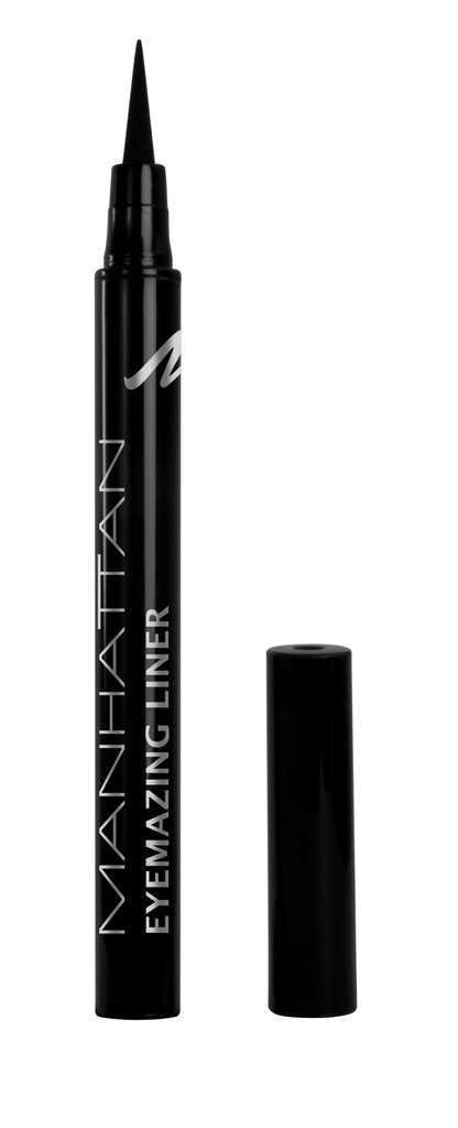 Silmalainer Manhattan Eyemazing 1.2 ml, 1010N Black Lacque hind ja info | Ripsmetušid, lauvärvid, silmapliiatsid, seerumid | kaup24.ee