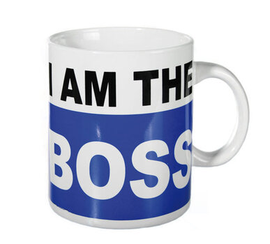 Tass I am the BOSS, 900 ml hind ja info | Originaalsed tassid | kaup24.ee