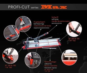 Плиткорез JOKOSIT PROFI CUT MAX (700 мм) цена и информация | Механические инструменты | kaup24.ee