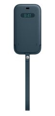 Apple iPhone 12 Pro Max Leather Sleeve with MagSafe, Baltic Blue hind ja info | Telefoni kaaned, ümbrised | kaup24.ee