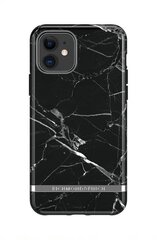 Richmond & Finch Black Marble, для iPhone 12 Mini, черный цена и информация | Чехлы для телефонов | kaup24.ee