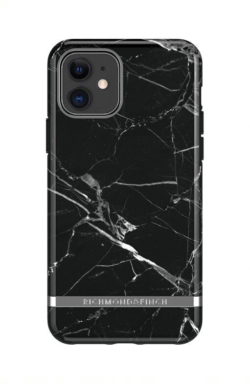 Richmond & Finch must marmor iPhone 12 Mini jaoks, must hind ja info | Telefoni kaaned, ümbrised | kaup24.ee
