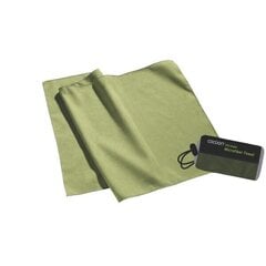Mikrokiust rätik Cocoon, 120x60 cm, roheline hind ja info | Rätikud, saunalinad | kaup24.ee