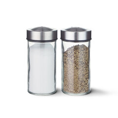Fissman klaaspurk soola ja pipra jaoks, 2 x 90 ml цена и информация | Емкости для специй, измельчители | kaup24.ee