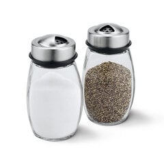 Fissman klaaspurk soola ja pipra jaoks, 2 x 110 ml hind ja info | Soola- ja pipraveskid, maitseianepurgid | kaup24.ee