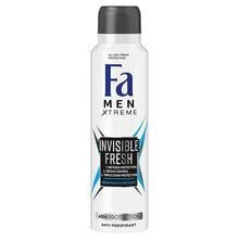 Pihustatav deodorant Fa Men Xtreme Invisible Fresh, 150 ml hind ja info | Deodorandid | kaup24.ee