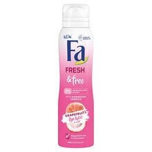 Дезодорант спрей Fa Fresh & Free 48H Grapefruit & Lychee 150 мл цена и информация | Дезодоранты | kaup24.ee