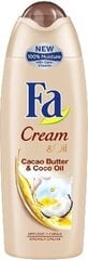 Гель для душа Fa Creme & Oil Cacao & Coco oil, 250 мл цена и информация | Масла, гели для душа | kaup24.ee