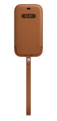 Apple iPhone 12 mini Leather Sleeve with MagSafe, Saddle Brown hind ja info | Telefoni kaaned, ümbrised | kaup24.ee