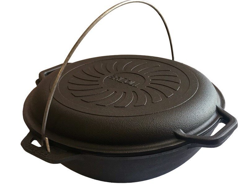 Kaanega malmpott Brizoll Asian Lid-Pan, 4 l hind ja info | Matkapotid, matkanõud | kaup24.ee