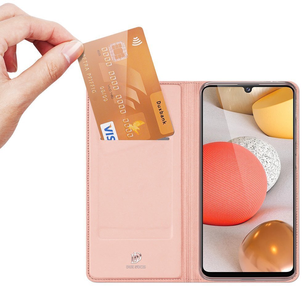 Telefoniümbris DUX DUCIS Skin Pro Bookcase type case for Samsung Galaxy A42 5G pink цена и информация | Telefoni kaaned, ümbrised | kaup24.ee