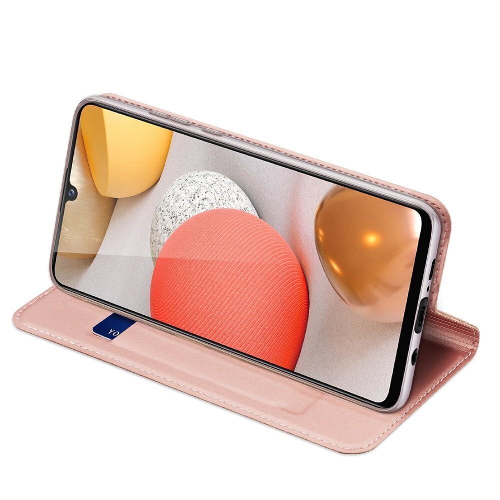 Telefoniümbris DUX DUCIS Skin Pro Bookcase type case for Samsung Galaxy A42 5G pink цена и информация | Telefoni kaaned, ümbrised | kaup24.ee