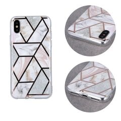 Fusion Geometric Marble silikoonist ümbris, Apple iPhone 11 Pro, roosa hind ja info | Telefoni kaaned, ümbrised | kaup24.ee