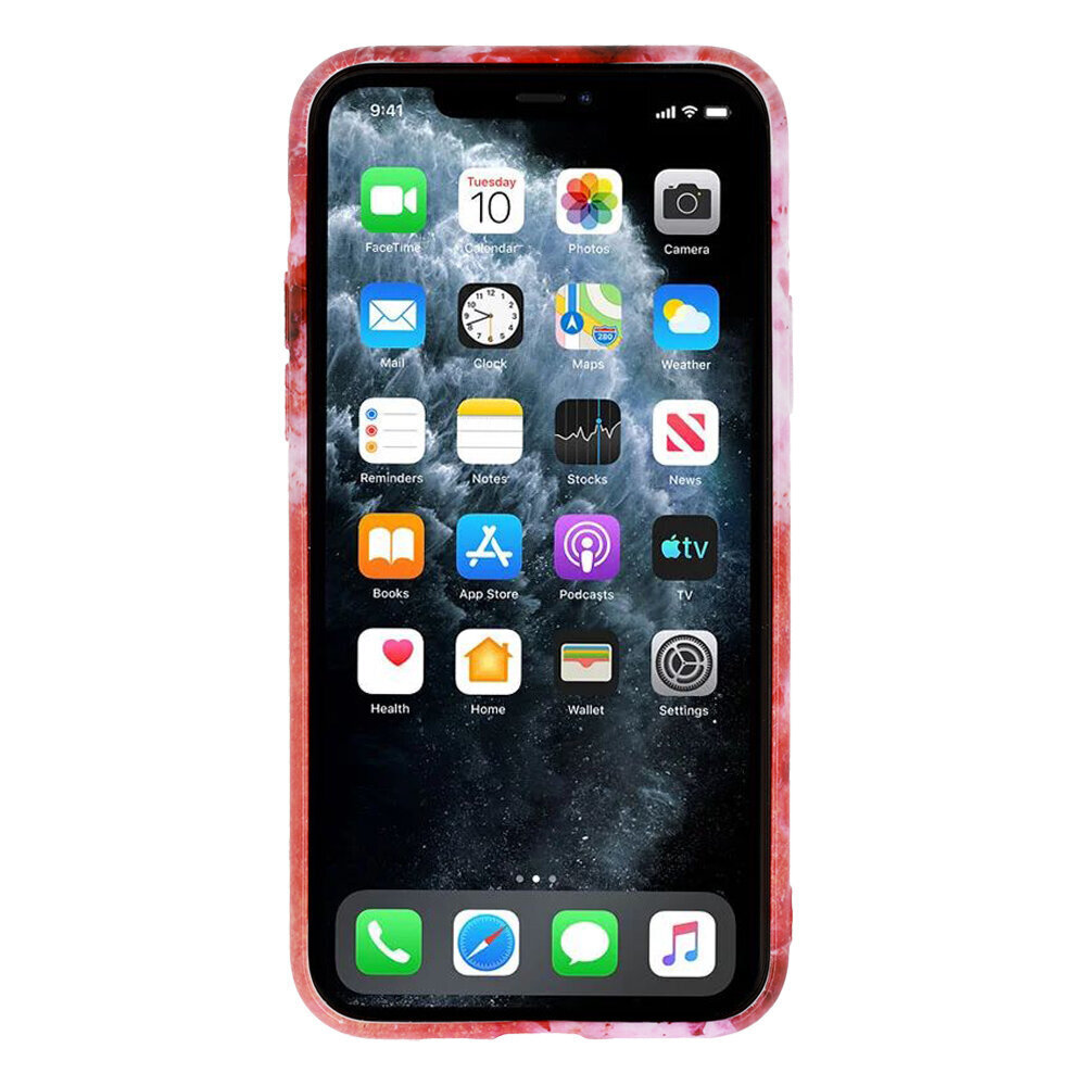 Telefoniümbris Marble Silicone iPhone 12 Mini, D5 hind ja info | Telefoni kaaned, ümbrised | kaup24.ee