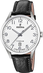 Meeste käekell Festina classic strap titanium 20467/1 hind ja info | Meeste käekellad | kaup24.ee