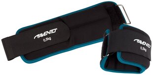 Дополнительная нагрузка на запястья или ноги Avento 2 X 0.5 кг цена и информация | Гантели, гири, штанги | kaup24.ee