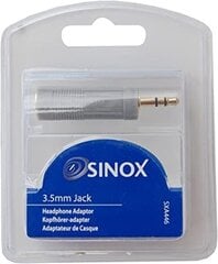 Headphone adapter SINOX SXA446 hind ja info | Mobiiltelefonide kaablid | kaup24.ee