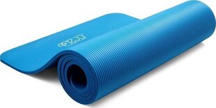 Коврик для упражнений 4fizjo 180x60x1 см, синий цена и информация | Коврики для йоги, фитнеса | kaup24.ee