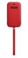 Apple Leather Sleeve MagSafe MHMR3ZM/A (PRODUCT)RED цена и информация | Telefoni kaaned, ümbrised | kaup24.ee