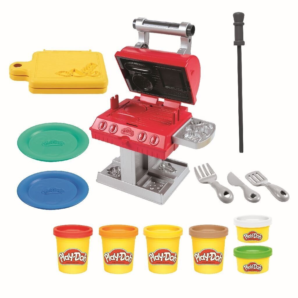 Plastiliinide komplekt Grilis Hasbro Play-Doh Kitchen Creations hind ja info | Arendavad mänguasjad | kaup24.ee