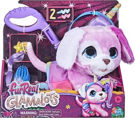 Interaktiivne koer rihma ja aksessuaaridega Hasbro FurReal Glamalots цена и информация | Мягкие игрушки | kaup24.ee