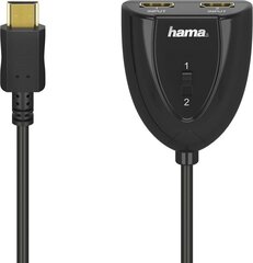 Переключатели HDMI Hama 00205161 Чёрный цена и информация | Адаптеры и USB-hub | kaup24.ee