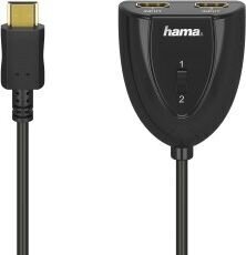 Переключатели HDMI Hama 00205161 Чёрный цена и информация | Адаптеры и USB-hub | kaup24.ee