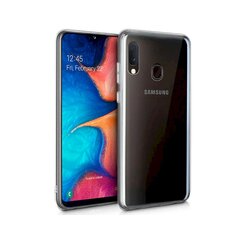 GoodBuy ultra 0.3 mm ümbris silikoonist, Samsung A202 Galaxy A20e, läbipaistev hind ja info | Telefoni kaaned, ümbrised | kaup24.ee