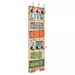 Riidenagi vidaXL LIVE LIFE, 120x40 cm hind ja info | Nagid | kaup24.ee