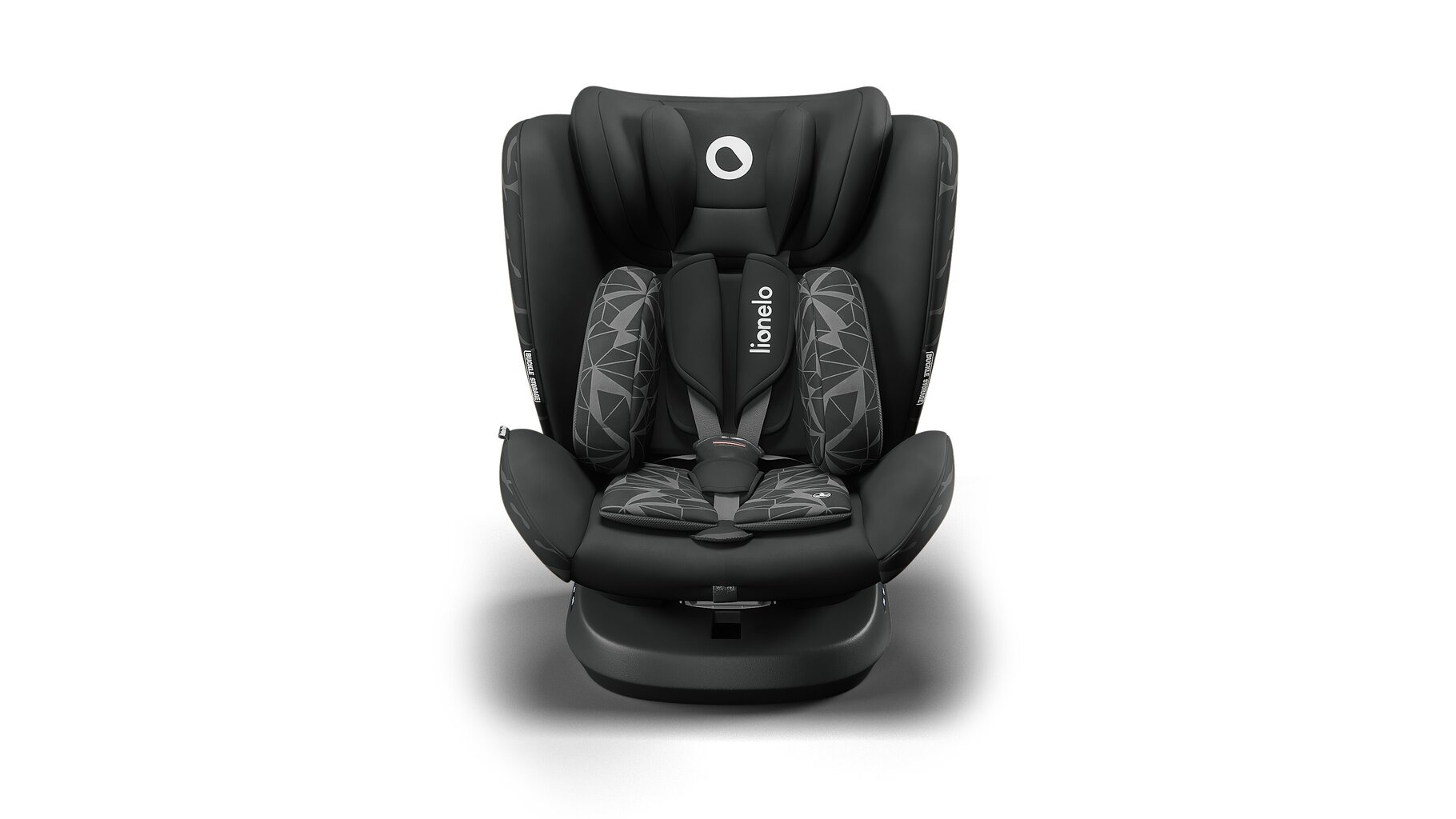 Turvatool Lionelo Bastiaan One Isofix, 0-36 kg, Black Onyx hind ja info | Turvatoolid | kaup24.ee